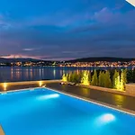 Luxury Beachfront Villa Trogir 1 On Ciovo With 2 Pools Traù