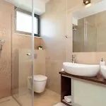 Luxury Beachfront Trogir: Oceanside Retreat With Pool & Gym Villa Trogir