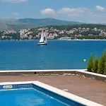 Luxury Beachfront Villa Trogir 1 On Ciovo With 2 Pools * 트로기르