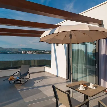 Luxury Beachfront Villa Trogir 1 On Ciovo With 2 Pools Villa Trogir